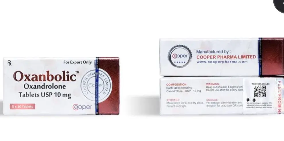 Oxandrolona 10mg 50cp